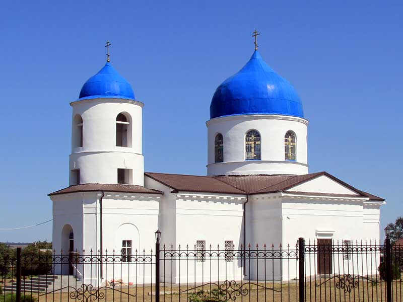 Никольский храм с. Лакедемоновка Ростовской области