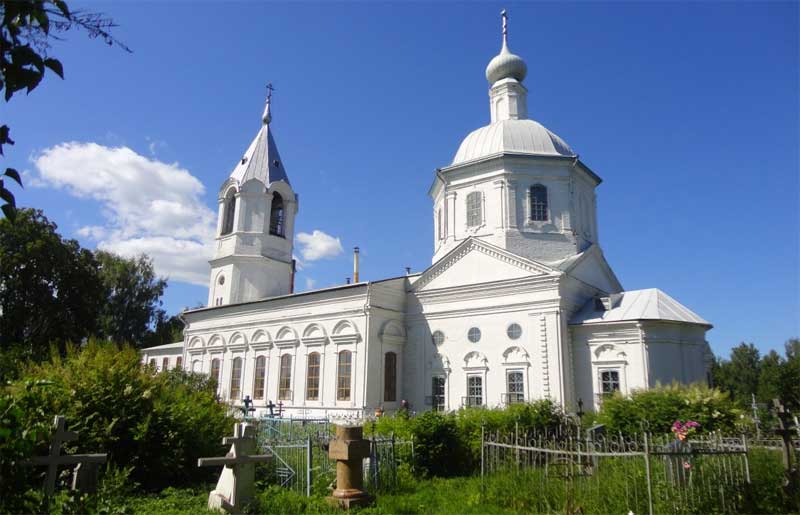 Храм Воскресения Христова в Матренино Нижегородской области